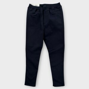 Uniqlo Heattech Leggings Pants Girls Medium‎ Navy Blue Easy Fit Warm Stretch NWT